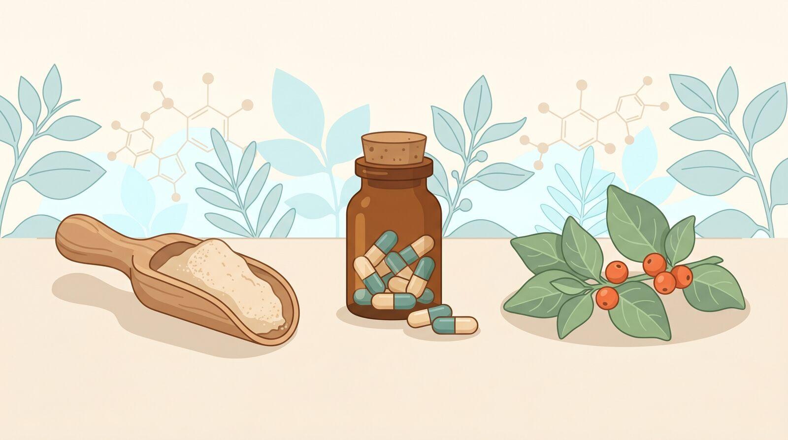 Ashwagandha: Der ehrliche Leitfaden zu Dosierung, KSM-66 und Cortisol-Versprechen