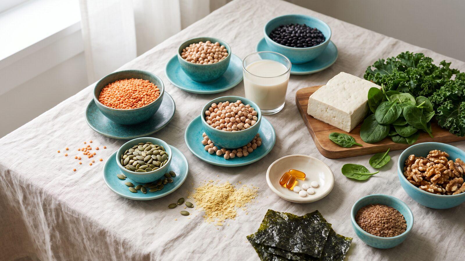 Integratori per vegani e vegetariani: i 5 che contano davvero