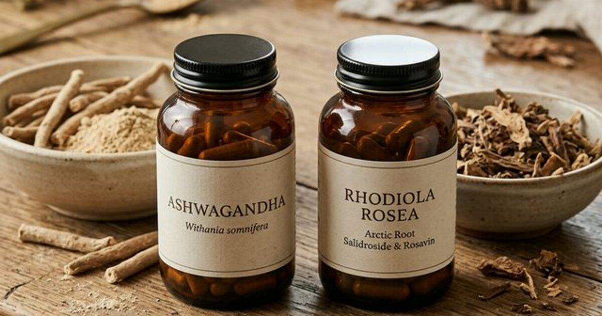 Ashwagandha vs. Rhodiola: Qual adaptogénio é o certo para si?