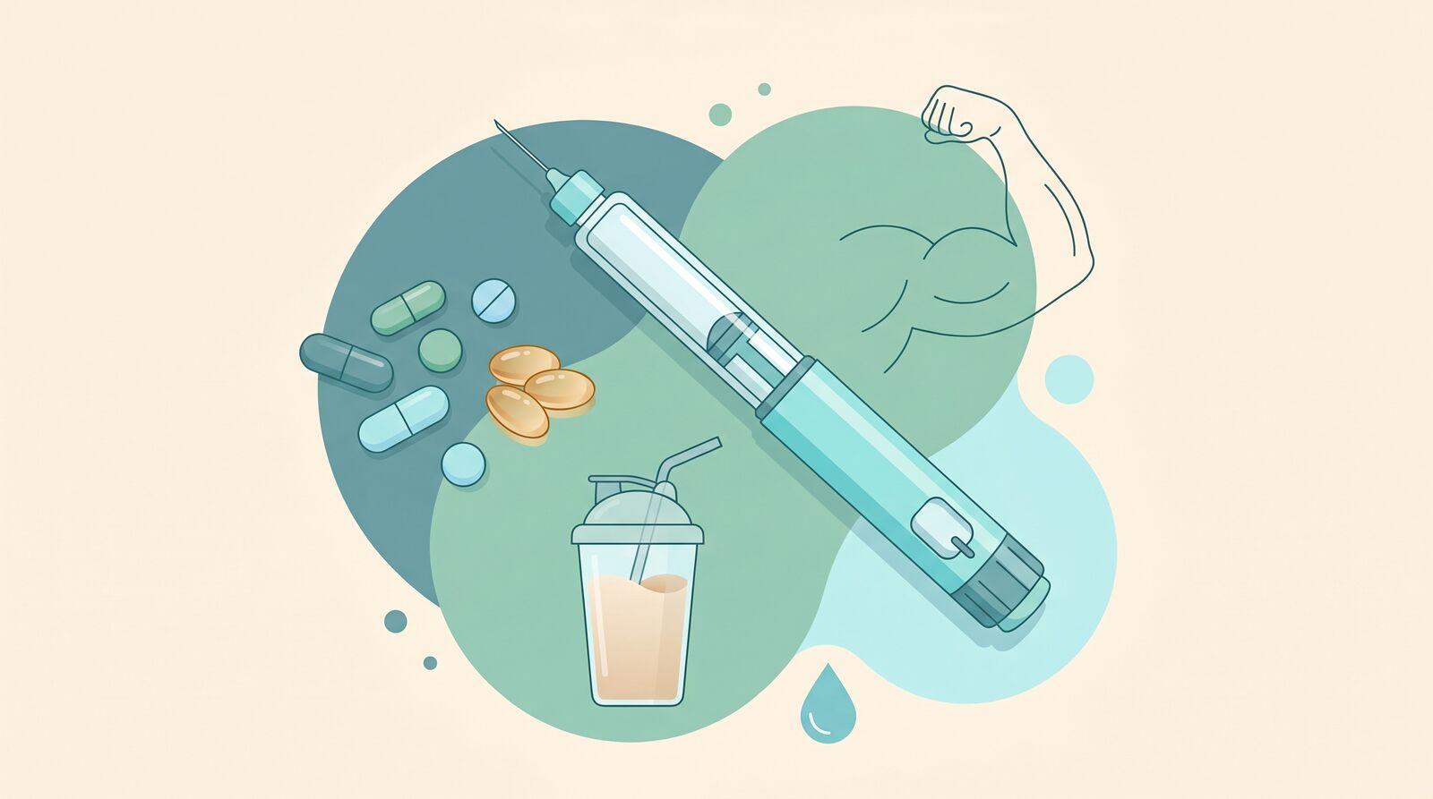 Suplementos con medicamentos GLP-1: lo que los usuarios de Ozempic realmente necesitan